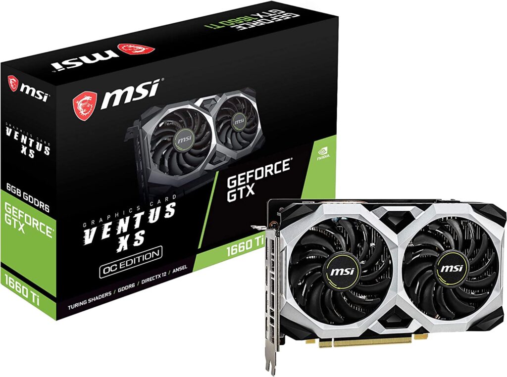 MSI's Gaming GeForce GTX 1660 Ti Graphics Card